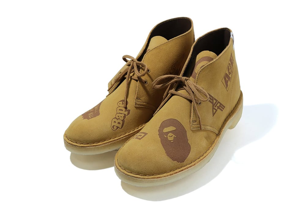 BAPE x Clarks