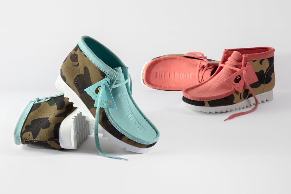 BAPE x Clarks