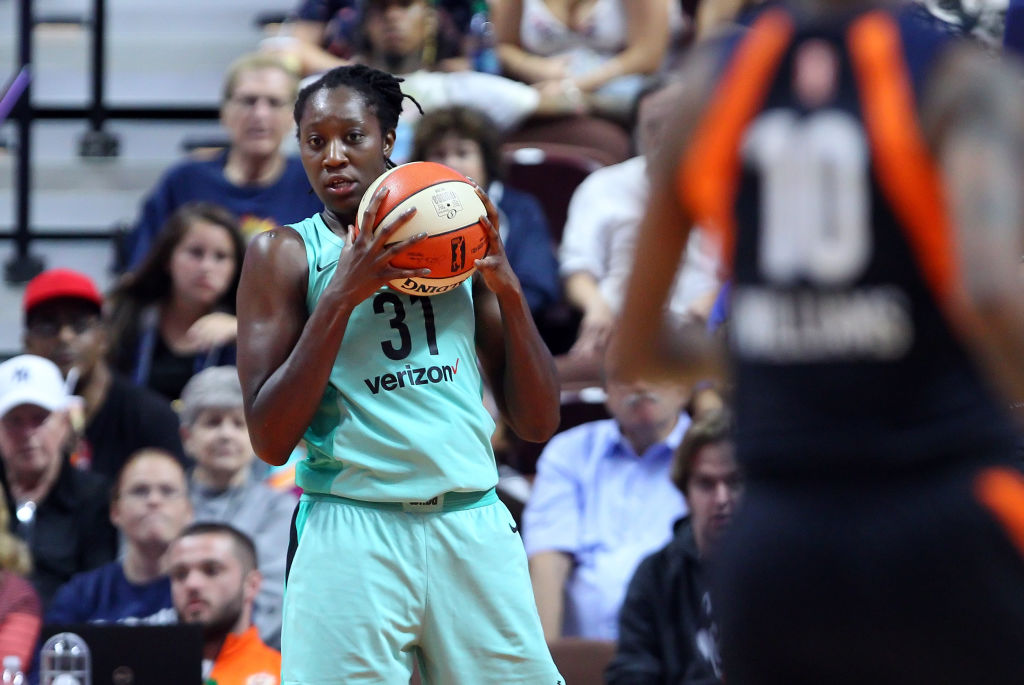 WNBA: AUG 01 New York Liberty at Connecticut Sun