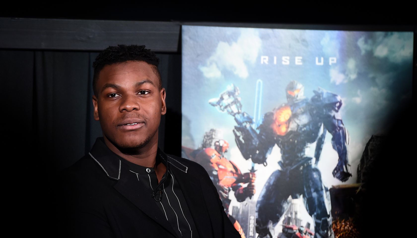 John Boyega Attends Special Screening of Pacific Rim: Uprising in NYC