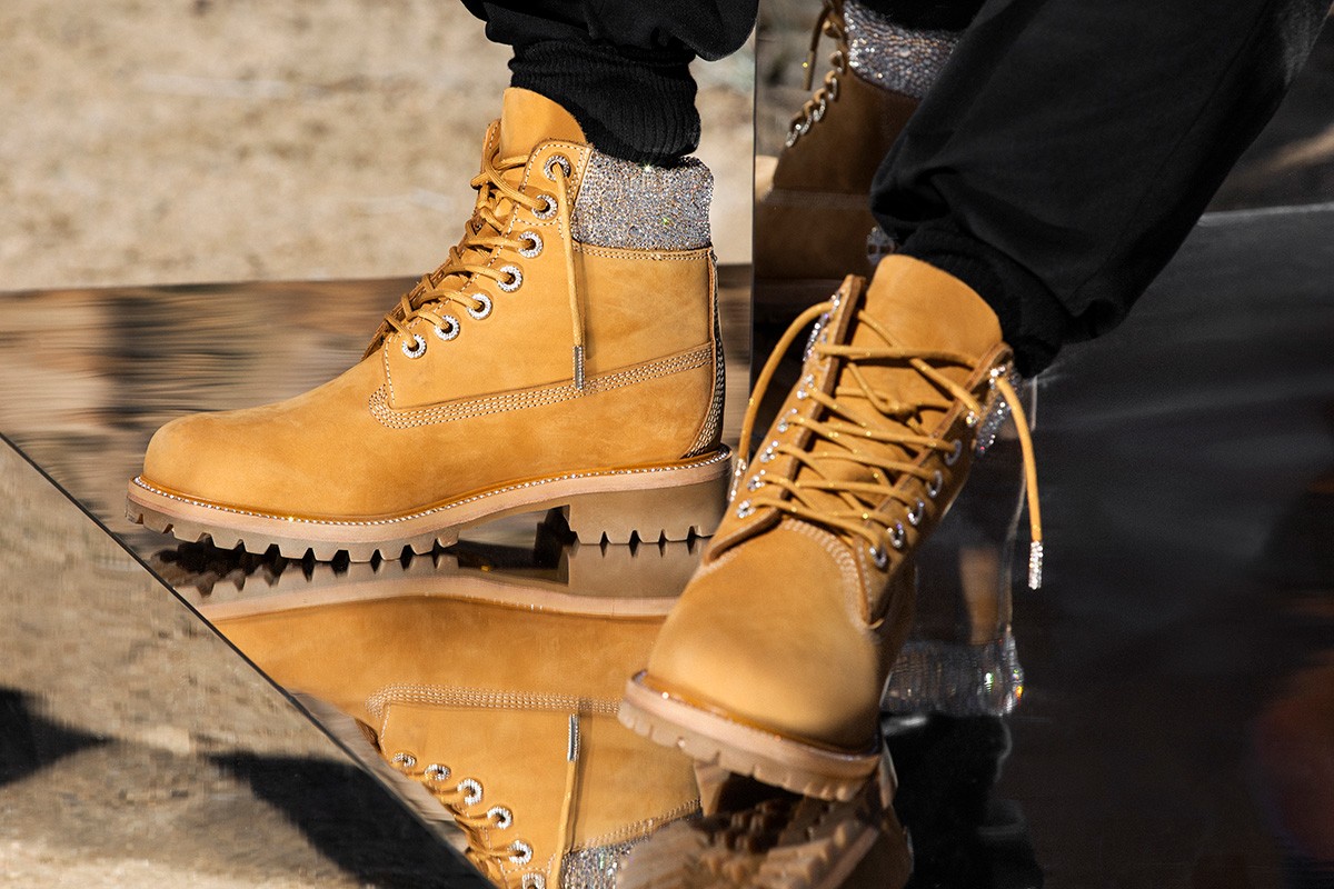 bling timberland boots