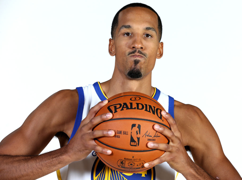 Golden State Warriors' Shaun Livingston poses for a photograph during the team's media day at their practice facility in Oakland, Calif., on Friday, Sept. 22, 2107. (Anda Chu/Bay Area News Group)