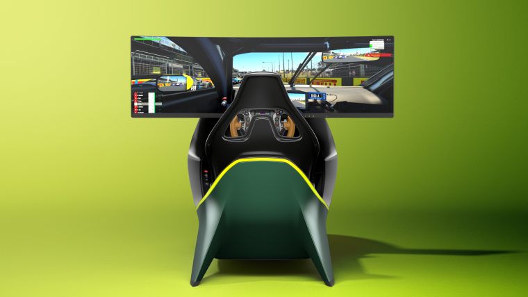 ASTON MARTIN REVEALS FIRST RACING SIMULATOR: THE AMR-C01