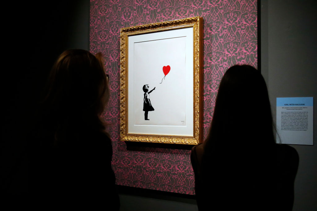A visual Protest Exhibition of the artist Bansky