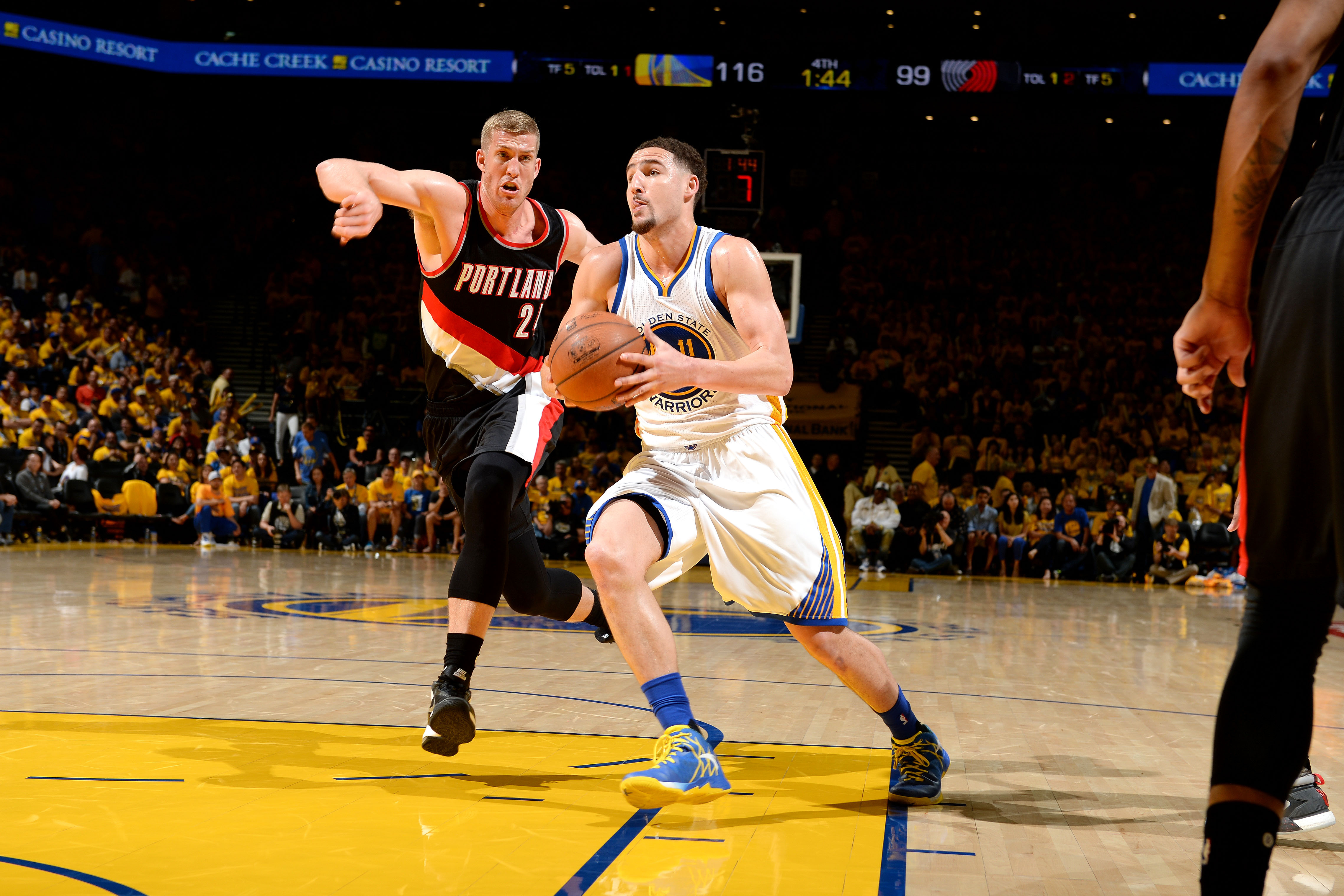Portland Trail Blazers v Golden State Warriors - Game One