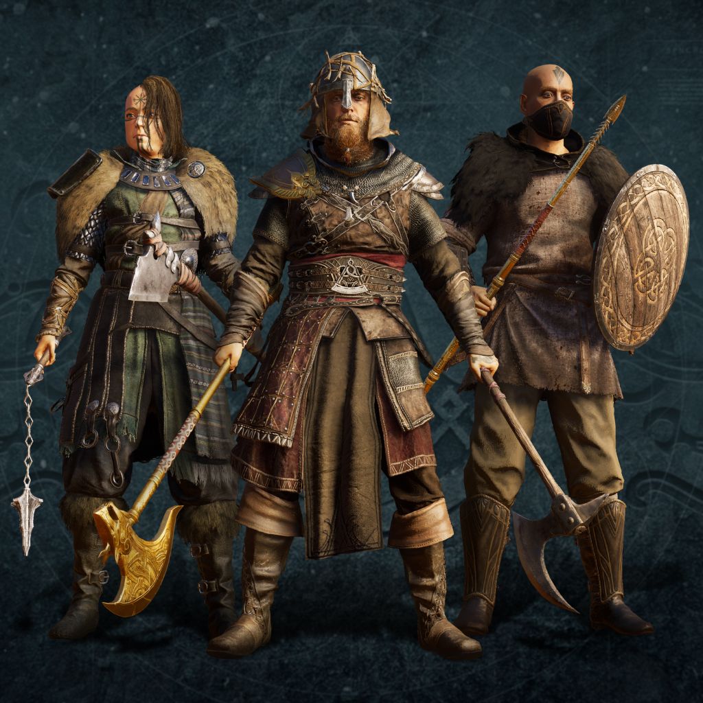 assassin's creed valhalla characters