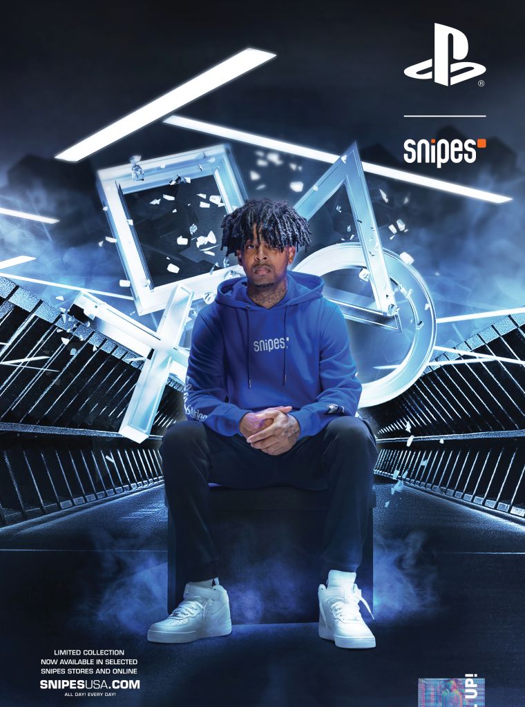 21 Savage For SNIPES X PlayStation Collection