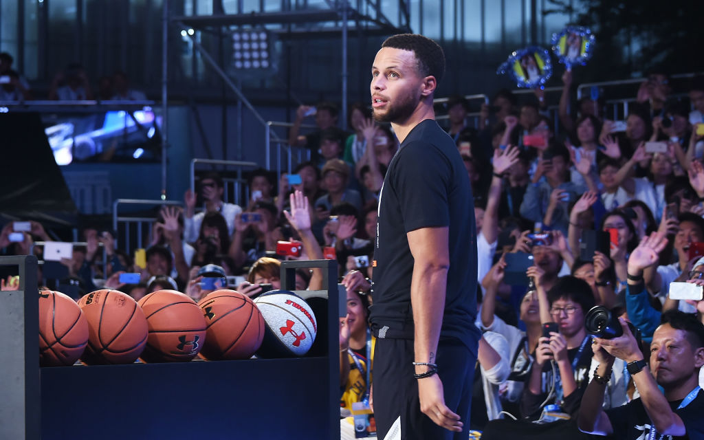 Stephen Curry Asia Tour In Tokyo