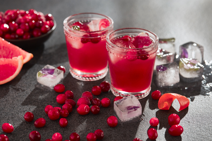 Cranberry Grapefruit Cocktails