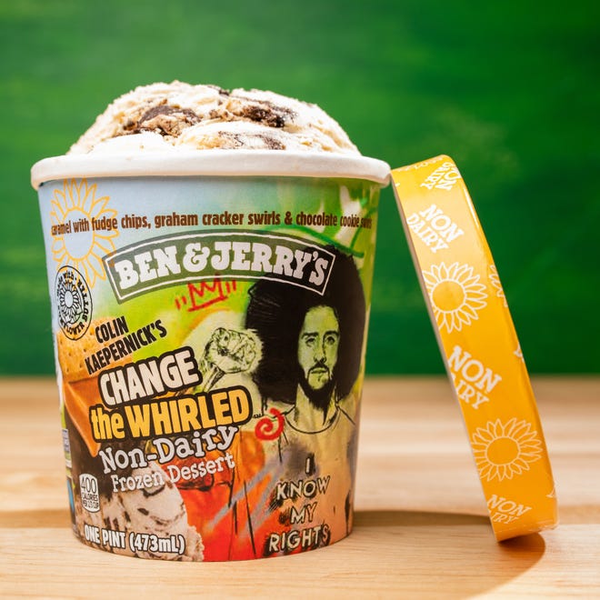 Ben & Jerry's Colin Kaepernick Change the Whirled
