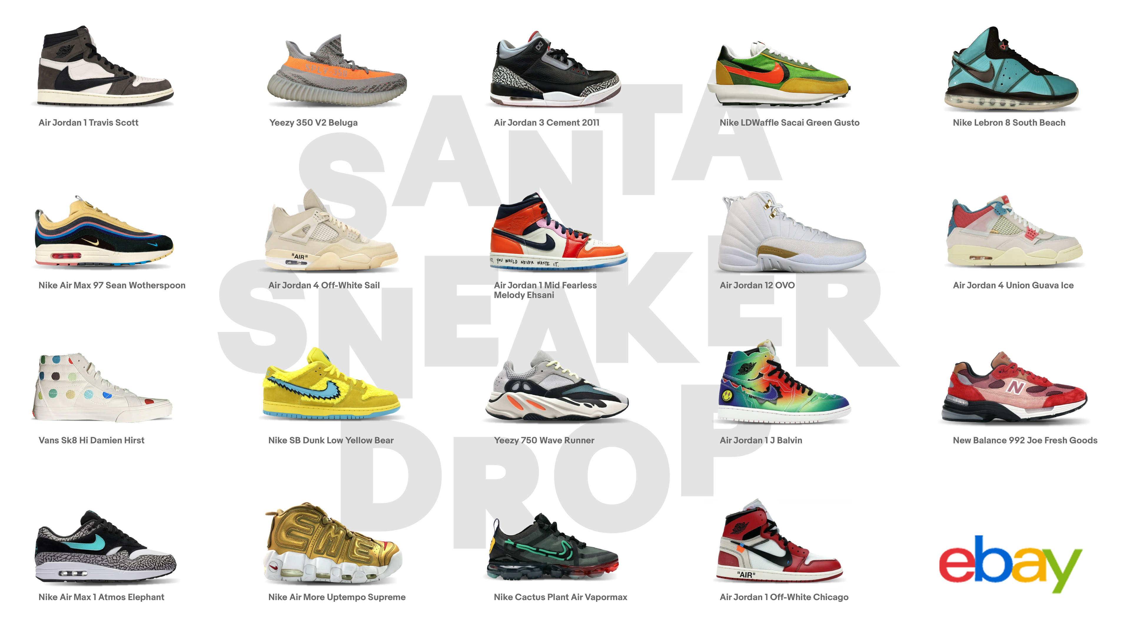 eBay “Santa Sneaker Drop"