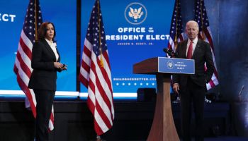 President-Elect Biden And VP-Elect Harris Deliver Remarks In Wilmington, DE