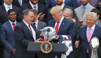 Super Bowl Champion New England Patriots Visit White House