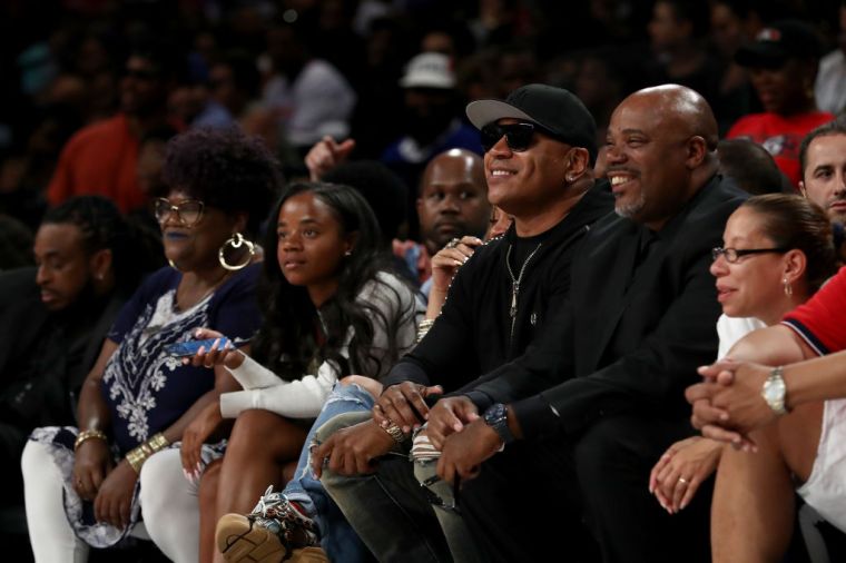 LL Cool J at the BIG3 Championship at the Barclays Center.