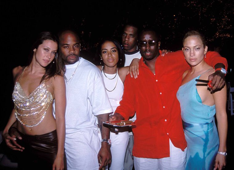 Spotted at Diddy's 2000 Fourth of July Party.