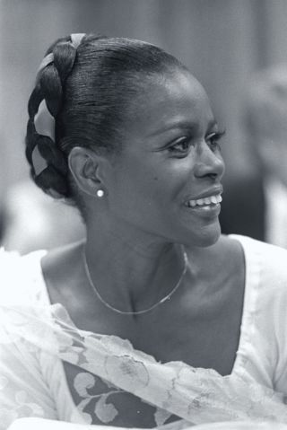 Actress Cicely Tyson Smiling