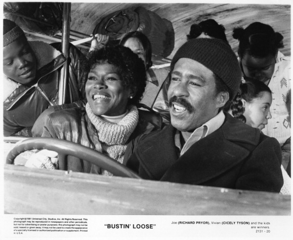 A scene with Richard Pryor in the film 'Bustin' Loose,' circa 1981.