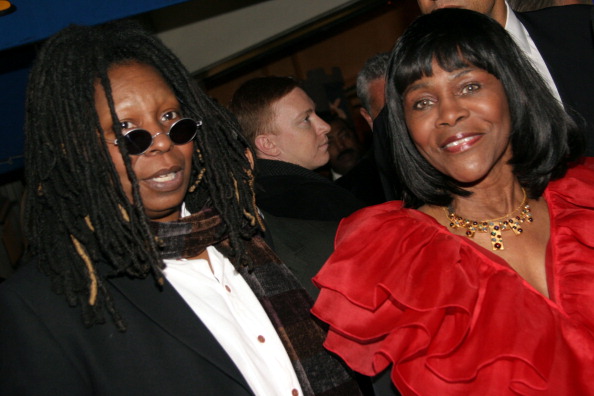 Whoopi Goldberg and Cicely spotted at Monty Python's "Spamalot" opening night on Broadway.