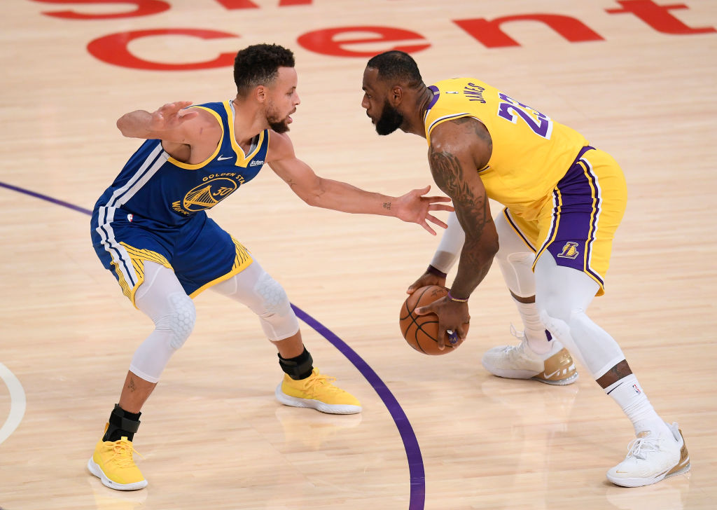 Golden State Warriors v Los Angeles Lakers