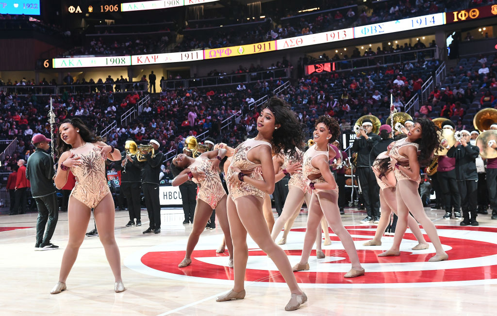 Celebrities Attend Portland Trailblazers vs Atlanta Hawks