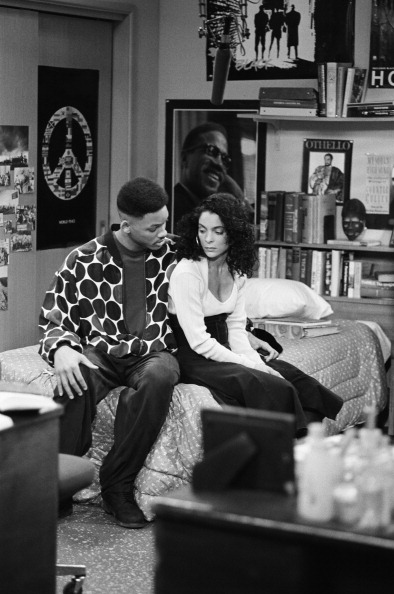 Acting alongside another legend, Will Smith, in 'The Fresh Prince of Bel-Air.'