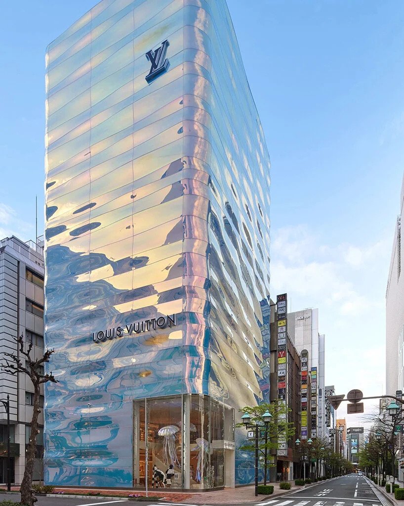 Louis Vuitton Store in Tokyo’s Ginza district.