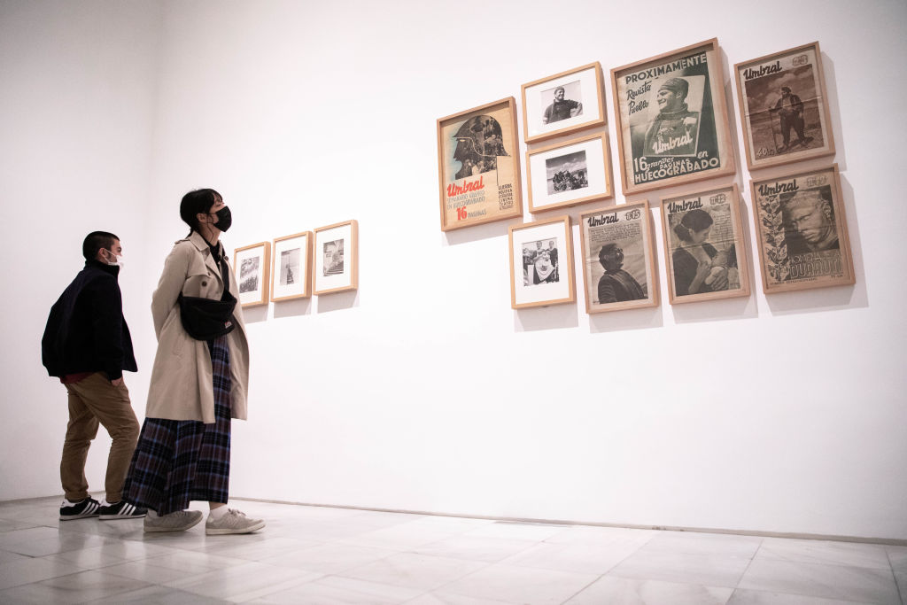 'Women In The Civil War' Exhibition At Reina Sofia Museum In Madrid
