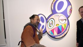 Takashi Murakami "Baka" Exhibition Preview At Gallery Perrotin In Paris
