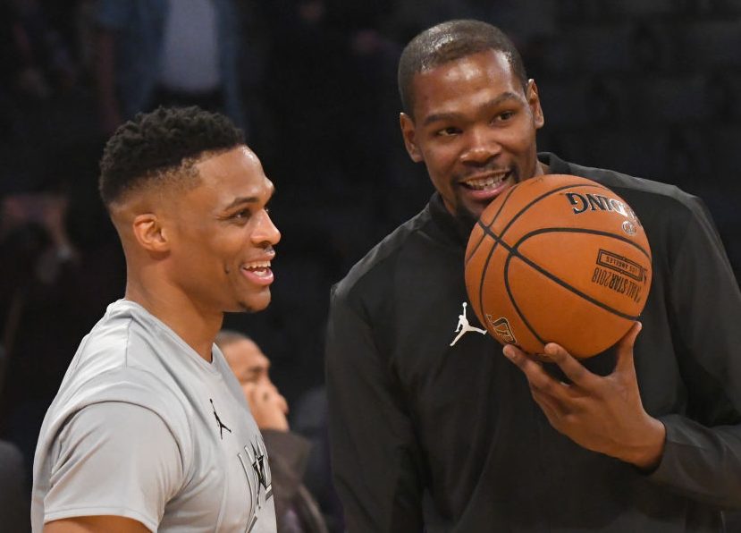 Twitter Reacts To Kevin Durant "Forgetting" Russell Westbrook In Top 5 List