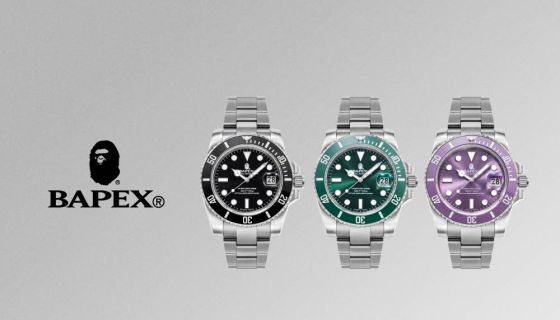 BAPE Rolls Out Latest Collection of BAPEX Type 1 Stainless Steel 