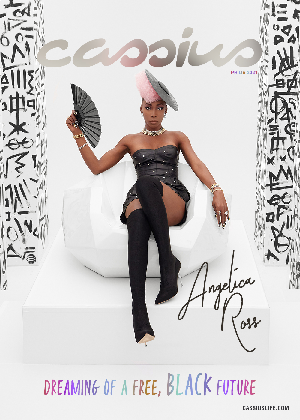Angelica Ross x Cassius Pride Month Cover