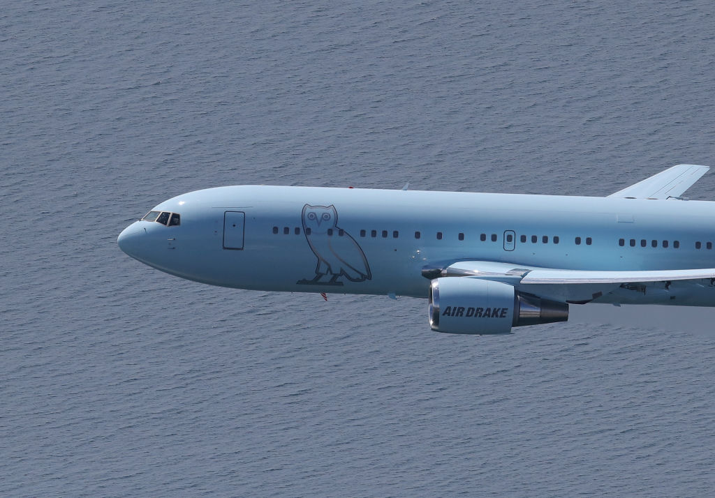 Get An UpClose Look At Drake’s Ultimate Flex His Own Private Jet