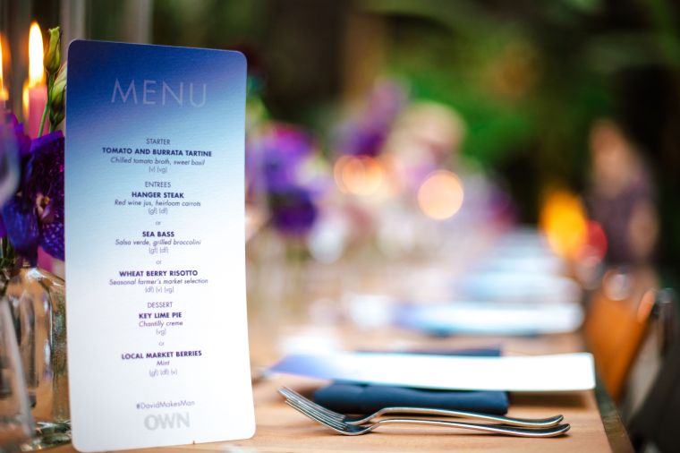 David Makes Man LA Dinner