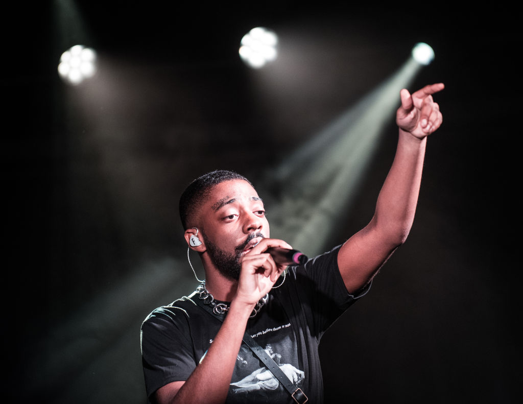 Brent Faiyaz performs a sold out show at Union Stage in Washington, DC.