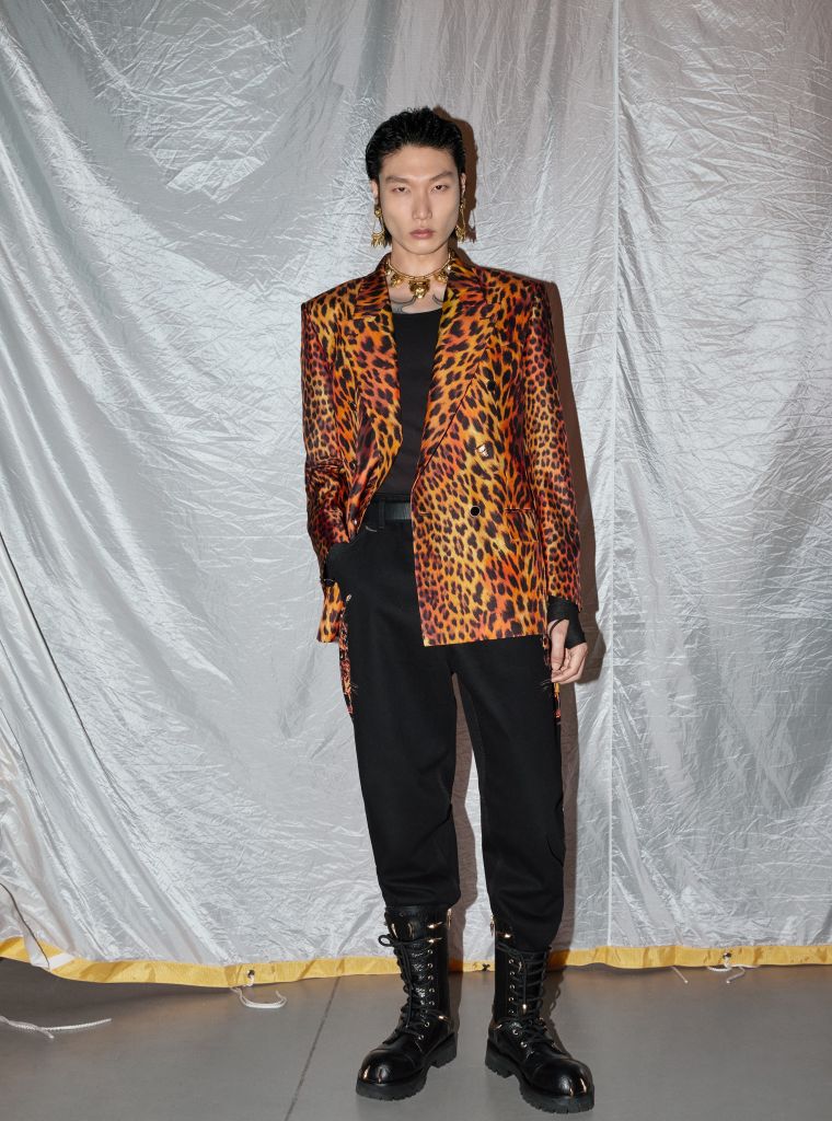 Mike Tyson For Roberto Cavalli Men’s Spring 2022