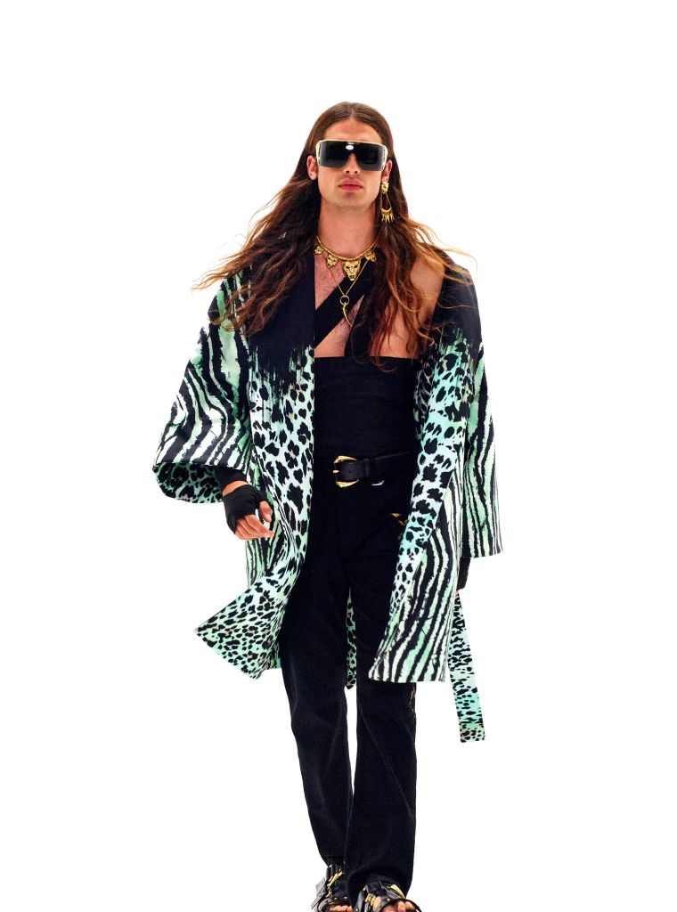 Mike Tyson For Roberto Cavalli Men’s Spring 2022