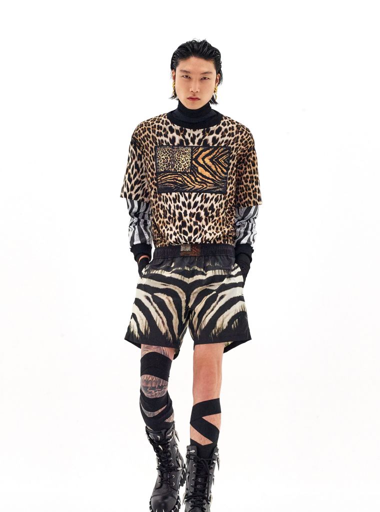 Mike Tyson For Roberto Cavalli Men’s Spring 2022