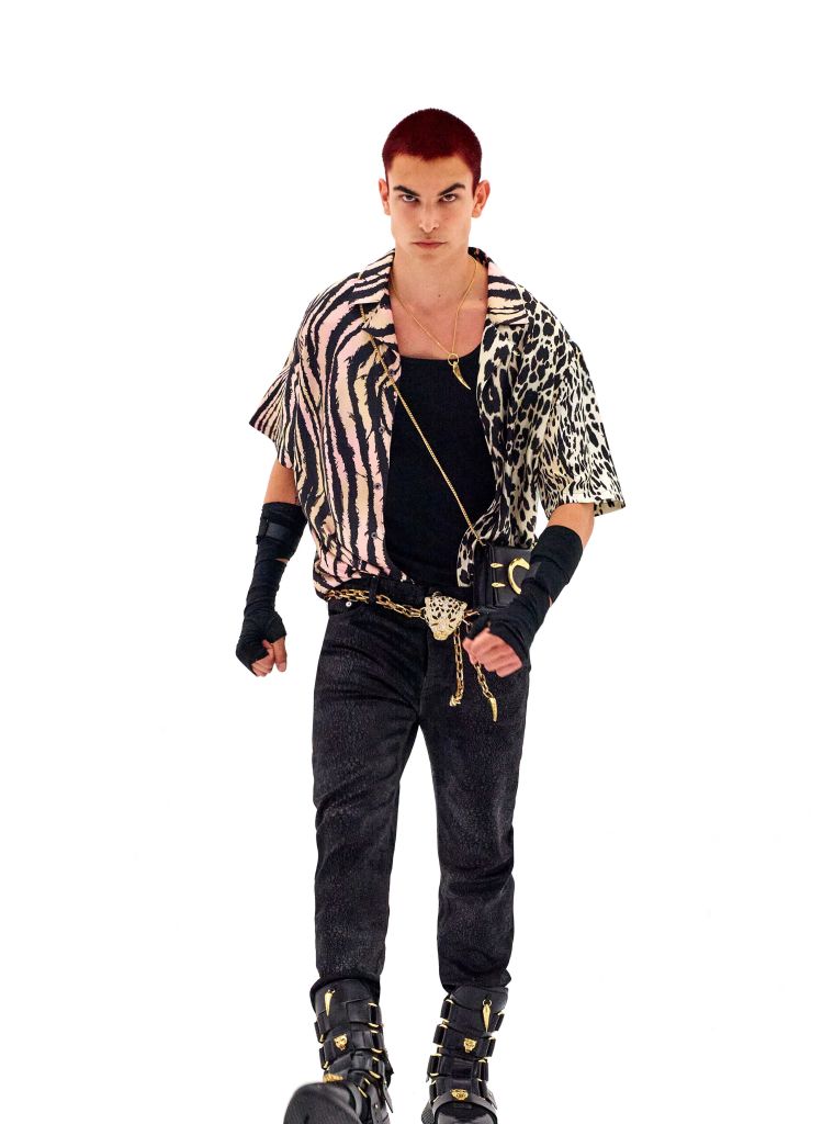 Mike Tyson For Roberto Cavalli Men’s Spring 2022