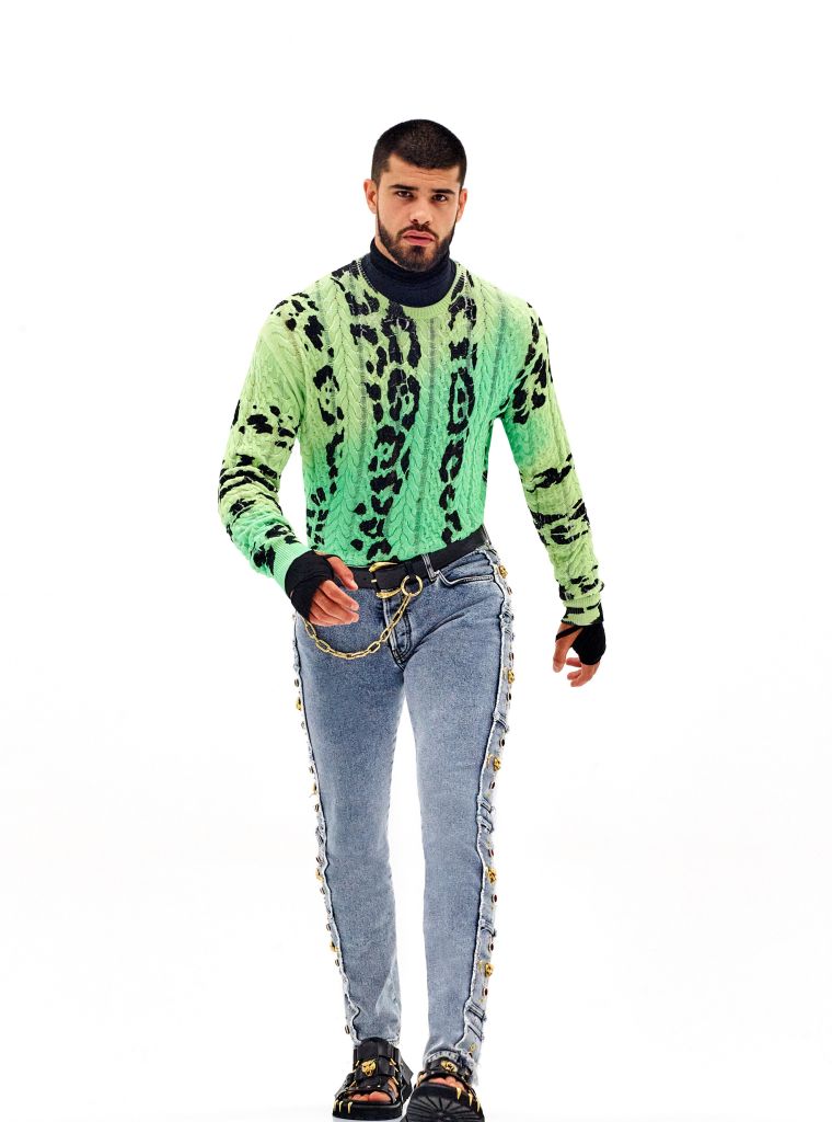 Mike Tyson For Roberto Cavalli Men’s Spring 2022