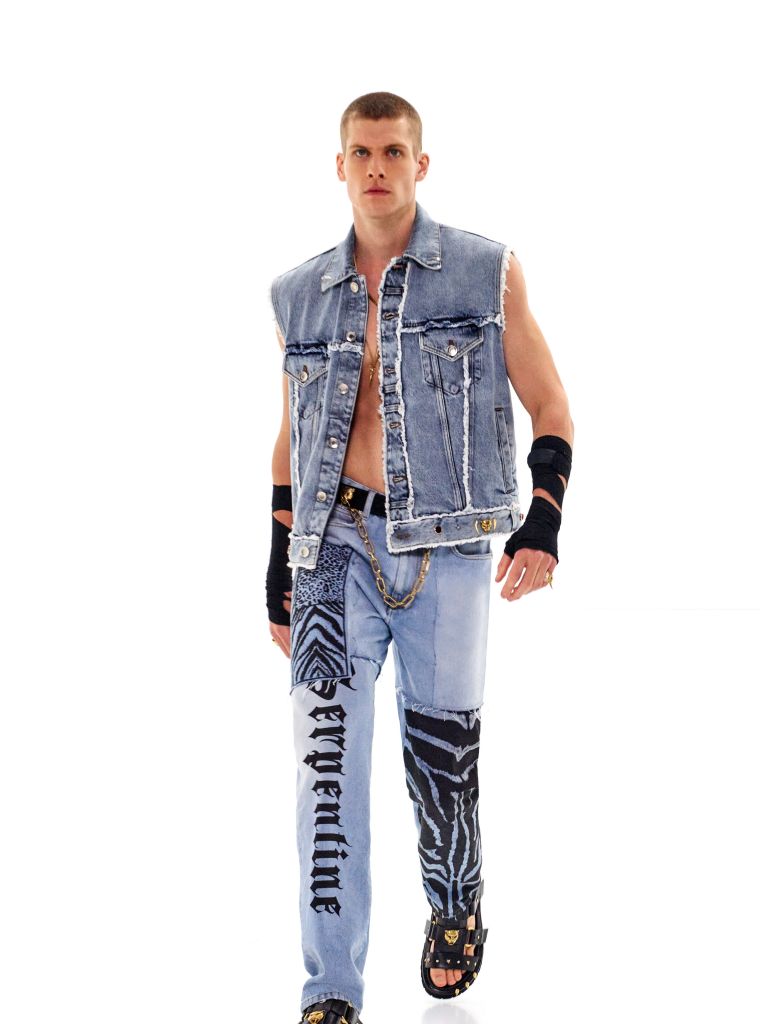 Mike Tyson For Roberto Cavalli Men’s Spring 2022