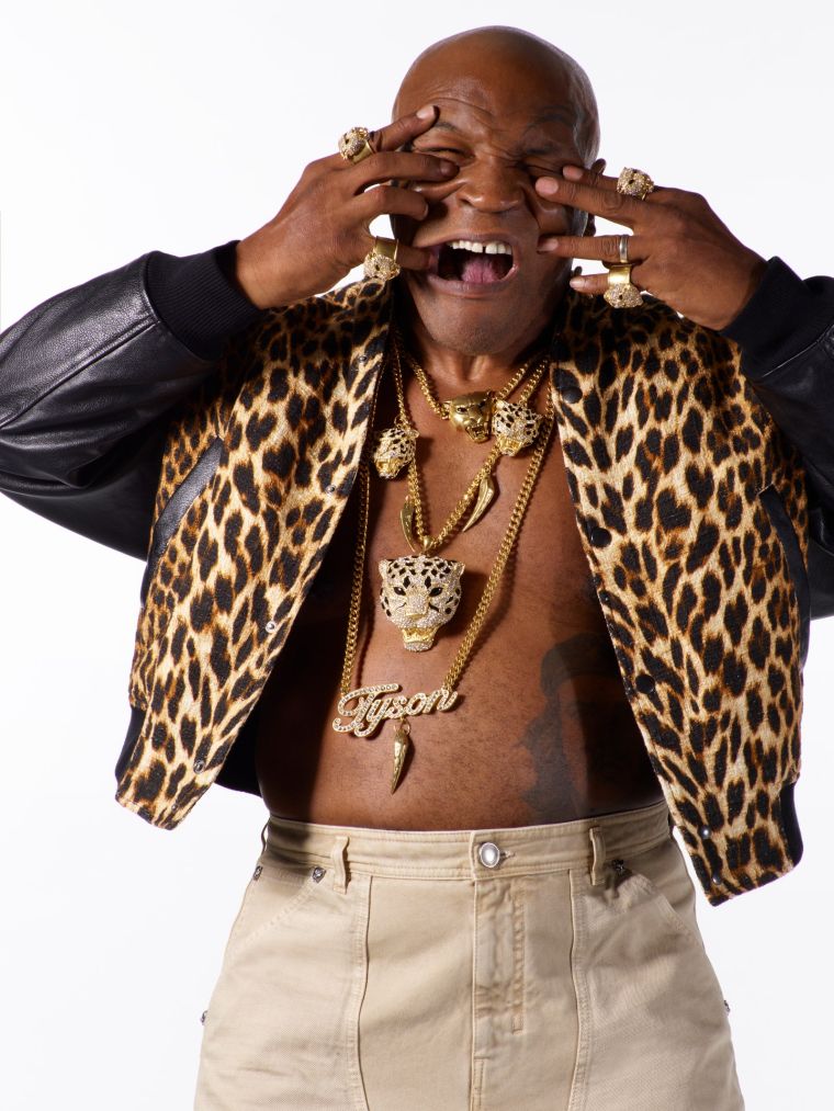 Mike Tyson For Roberto Cavalli Men’s Spring 2022