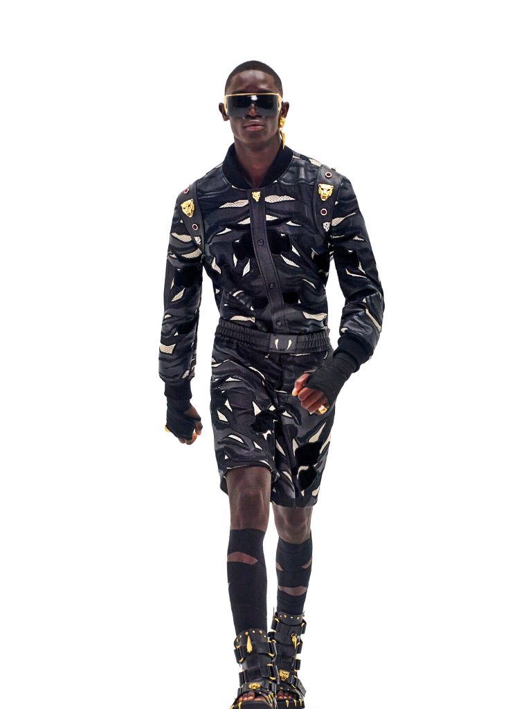 Mike Tyson For Roberto Cavalli Men’s Spring 2022