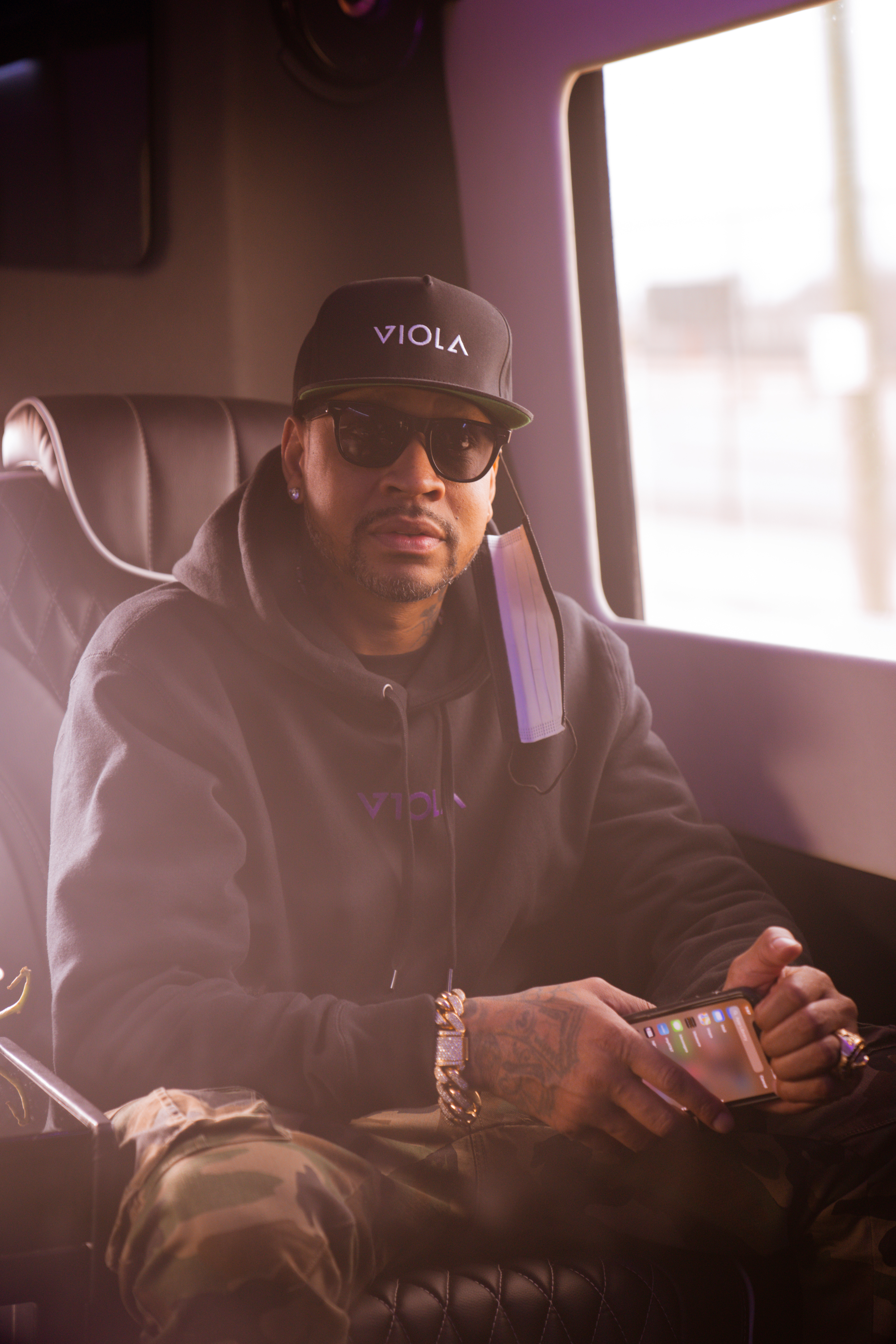 Allen Iverson Announced As VIOLA's first talent partnership