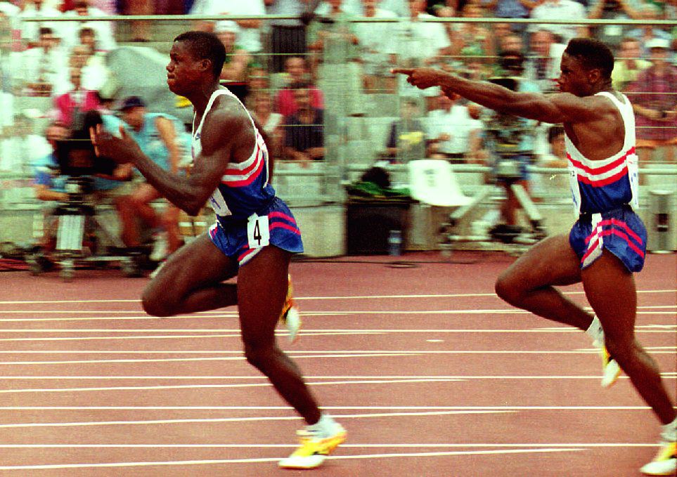 Carl Lewis Rips U.S. Men's Track Team's Relay Performance