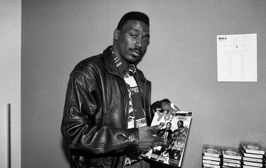 Big Daddy Kane Promotional Visit In Chicago
