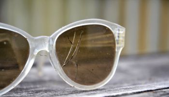 Close-Up Of Sunglasses On Table