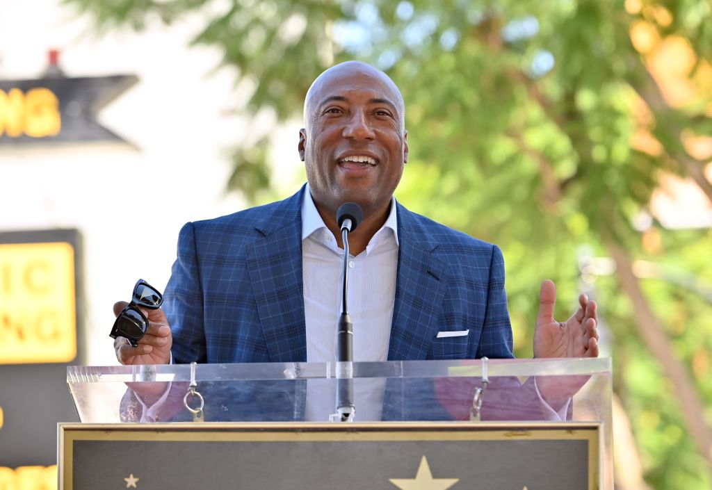 Byron Allen, Founder, Chairman & CEO ALLEN MEDIA GROUP receives star on the Hollywood Walk of Fame