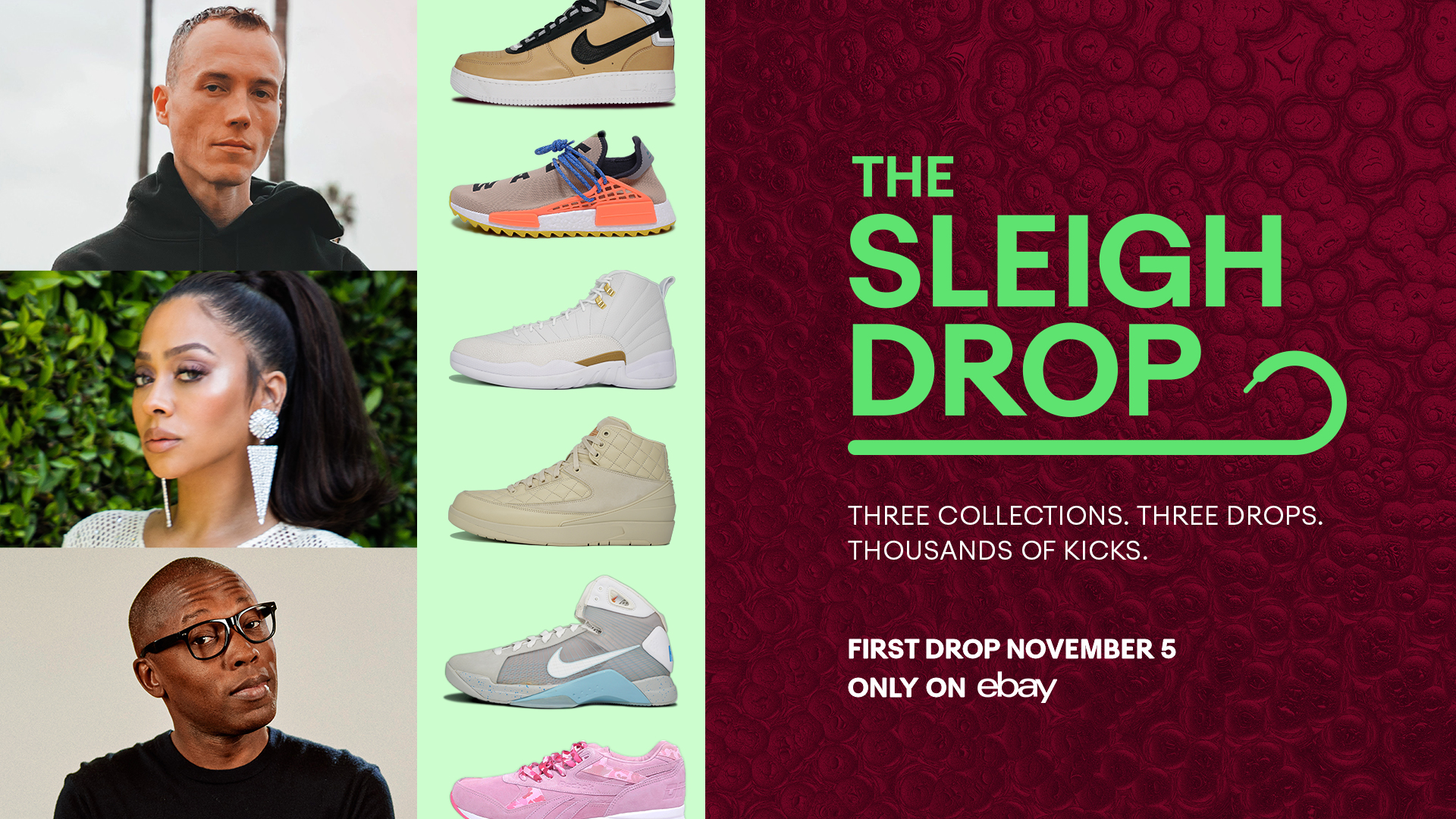 eBay Launches "The Sleigh Drop" Sneaker Sale Event