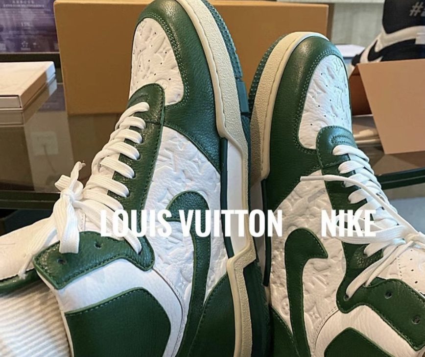The Louis Vuitton x Nike Air Force 1 Kicks Might Drop Sooner Than