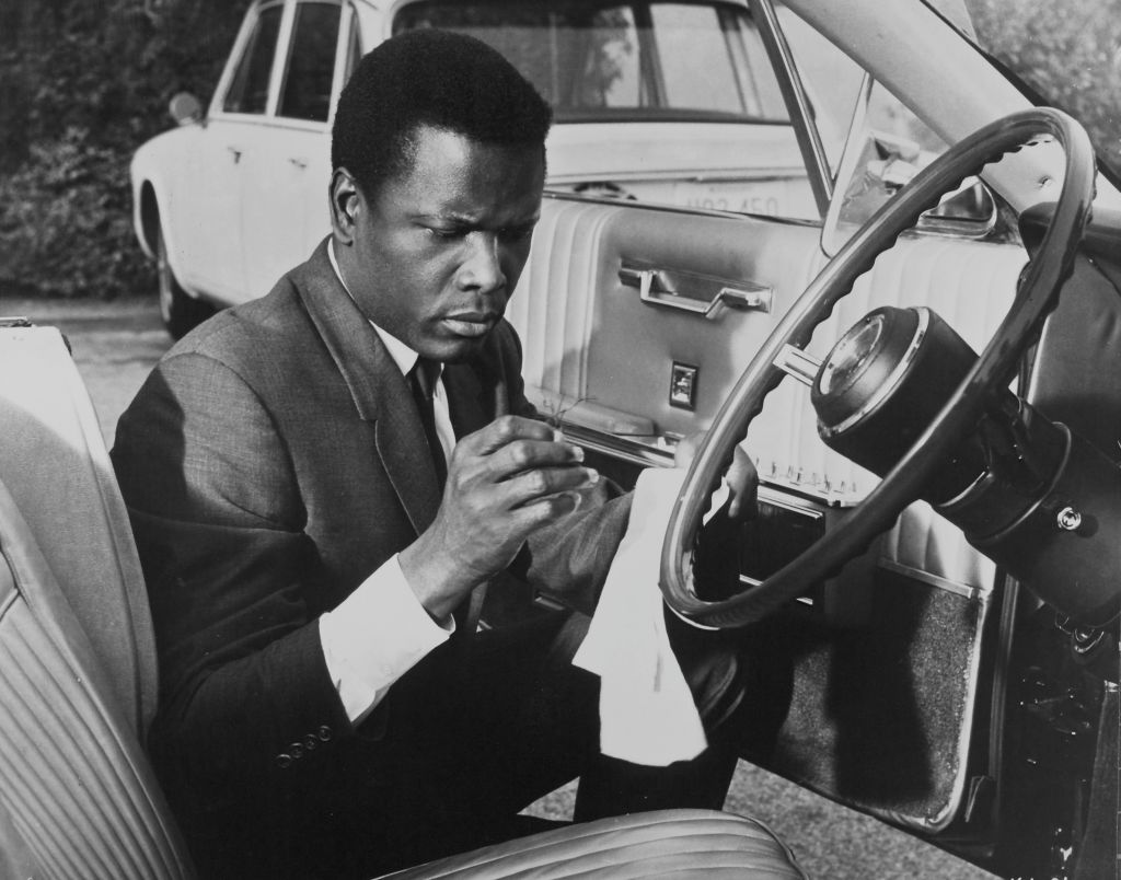 Sidney Poitier in "In the Heat of the Night" 1967